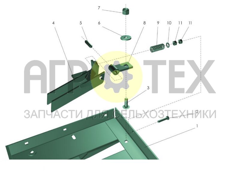 Упор (ППТ- 041.07.200) (№6 на схеме)